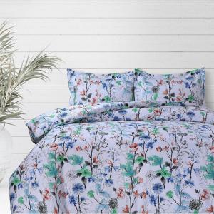imageSerena Printed Oversized Duvet Set TwinGreen