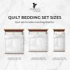 imagePariza Printed Oversized Velvet UltraSoft Luxury Quilt Set with Shams Wrinkle ampamp Fade Resitant AllSeason Diamond Stitching Durable and Fine Quality Queen MulticolorAmara Garnet