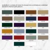 imageTribeca Living Brisbane Oversized Twin Quilt Bedding Set Solid 2Piece Quilted Bedspread Coverlet with Matching Pillow Sham Super Soft Fade and Wrinkle Resistant Quilts Silver GreyEmerald Green