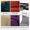 imageTribeca Living Brisbane Oversized Twin Quilt Bedding Set Solid 2Piece Quilted Bedspread Coverlet with Matching Pillow Sham Super Soft Fade and Wrinkle Resistant Quilts Silver GreyCamel