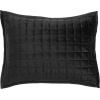 imageTribeca Living Velvet King Quilt Set ThreePiece Box Stitch Bedding Includes Oversized Quilt ampamp Two Shams 260GSM Super Soft Velvet TaupeBlack