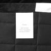 imageTribeca Living Velvet King Quilt Set ThreePiece Box Stitch Bedding Includes Oversized Quilt ampamp Two Shams 260GSM Super Soft Velvet TaupeBlack