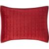 imageTribeca Living Velvet King Quilt Set ThreePiece Box Stitch Bedding Includes Oversized Quilt ampamp Two Shams 260GSM Super Soft Velvet TaupeBurgundy