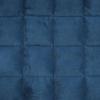 imageTribeca Living Velvet King Quilt Set ThreePiece Box Stitch Bedding Includes Oversized Quilt ampamp Two Shams 260GSM Super Soft Velvet TaupeNavy Blue