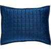 imageTribeca Living Velvet King Quilt Set ThreePiece Box Stitch Bedding Includes Oversized Quilt ampamp Two Shams 260GSM Super Soft Velvet TaupeNavy Blue