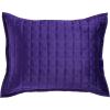 imageTribeca Living Velvet King Quilt Set ThreePiece Box Stitch Bedding Includes Oversized Quilt ampamp Two Shams 260GSM Super Soft Velvet TaupePurple