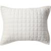 imageTribeca Living Velvet King Quilt Set ThreePiece Box Stitch Bedding Includes Oversized Quilt ampamp Two Shams 260GSM Super Soft Velvet TaupeWhite
