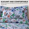 imageAZORES HOME Chloe Floral Printed UltraSoft 2Piece Oversized Quilt Set Easy Care and Fade Resistant  Twin GreenChloe Green