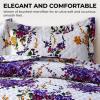 imageAZORES HOME Chloe Floral Printed UltraSoft 2Piece Oversized Quilt Set Easy Care and Fade Resistant  Twin GreenSerena Multicolor