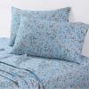 imageAzores 300 Thread Count Organic Cotton Deep Pocket Bed Sheet Set Fits up to 19 Inch Mattress  California King CarolinaYellowBlue