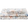 imageAzores 300 Thread Count Organic Cotton Deep Pocket Bed Sheet Set Fits up to 19 Inch Mattress  California King CarolinaYellowCream