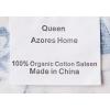 imageAzores 300 Thread Count Organic Cotton Deep Pocket Bed Sheet Set Fits up to 19 Inch Mattress  California King CarolinaYellowCream