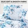 imageAzores 300 Thread Count Organic Cotton Deep Pocket Bed Sheet Set Fits up to 19 Inch Mattress  California King CarolinaYellowGray