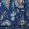 imageAzores 300 Thread Count Organic Cotton Deep Pocket Bed Sheet Set Fits up to 19 Inch Mattress  California King CarolinaYellowIngrid Blue