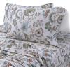 imageAzores 300 Thread Count Organic Cotton Deep Pocket Bed Sheet Set Fits up to 19 Inch Mattress  California King CarolinaYellowIngrid Ivory
