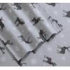 imageTribeca Living 100 Cotton Flannel Sheet Set  200 GSM Deep Pocket Ultra Soft ampamp Cozy California King Damask PrintedCheckered Buck