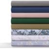 imageTribeca Living 100 Cotton Flannel Sheet Set  200 GSM Deep Pocket Ultra Soft ampamp Cozy California King Damask PrintedGiovanna Floral