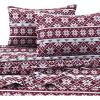 imageTribeca Living SOLFL170SSCKCH Solid 5Ounce Flannel Extra Deep Pocket Cal Chocolate California King Sheet SetOslo