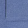 imageTribeca Living 100 Cotton Flannel Sheet Set  Deep Pocket 170GSM Ultra Soft ampamp Cozy Bedding for Winter Cal King Plaid MooseHeather Moonlight Blue