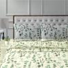 imageTribeca Living 100 Cotton Flannel Sheet Set  Deep Pocket 170GSM Ultra Soft ampamp Cozy Bedding for Winter Cal King Plaid MooseWinter Outing Grey