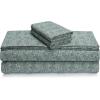 imageTribeca Living 170PKPRFLSS1 California King Paisley GardenBella Grey