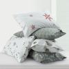 imageTribeca Living 170PKPRFLSS1 California King Paisley GardenBianca Snowflakes