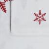 imageTribeca Living 170PKPRFLSS1 California King Paisley GardenBianca Snowflakes
