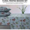 imageTribeca Living 170PKPRFLSS1 California King Paisley GardenBlue