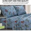 imageTribeca Living 170PKPRFLSS1 California King Paisley GardenBlue