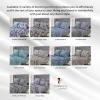 imageTribeca Living 170PKPRFLSS1 California King Paisley GardenDeep Grey