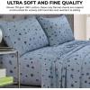 imageTribeca Living 170PKPRFLSS1 California King Paisley GardenLight Blue
