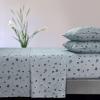 imageTribeca Living 170PKPRFLSS1 California King Paisley GardenLight Blue