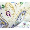 imageTribeca Living 170PKPRFLSS1 California King Paisley GardenPaisley Garden