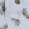 imageTribeca Living 170PKPRFLSS1 California King Paisley GardenPine Cones and Berries