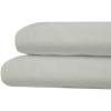 imageTribeca Living FLSOEDSS Luxury Solid Flannel Deep Pocket Sheet Set Cal King ChocolatePlatinum