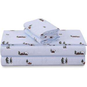 imageTribeca Living 170PKPRFLSS1 California King Paisley GardenElsa Snowflakes
