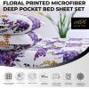 imageTribeca Living Azores Home Serena Printed Deep Pocket Sheet Set Cal King Multicolor SEREN110SHECKMulticolor