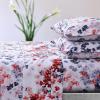 imageTribeca Living Azores Home Serena Printed Deep Pocket Sheet Set Cal King Multicolor SEREN110SHECKRed