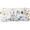 imageTribeca Living California King Bed Sheet Set 300 Thread Count Soft Cotton Sateen Floral Print with Extra Deep Pockets 4Piece Bedding Set Park MulticolorAmalfi BlueMulti