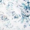 imageTribeca Living California King Bed Sheet Set 300 Thread Count Soft Cotton Sateen Floral Print with Extra Deep Pockets 4Piece Bedding Set Park MulticolorVernazza BlueMulti