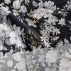 imageTribeca Living California King Bed Sheet Set 300 Thread Count Soft Cotton Sateen Floral Print with Extra Deep Pockets 4Piece Bedding Set Park MulticolorVernazza CharcoalMulti
