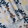 imageTribeca Living Cotton Percale Queen Size Bed Sheet Set 300 Thread Count Extra Deep Pockets MulticolorBarcelona Multi