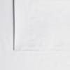 imageTribeca Living Cotton Percale Queen Size Bed Sheet Set 300 Thread Count Extra Deep Pockets MulticolorMilk White