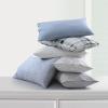 imageTribeca Living Cotton Percale Queen Size Bed Sheet Set 300 Thread Count Extra Deep Pockets MulticolorSkyway