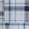 imageTribeca Living Cotton Percale Queen Size Bed Sheet Set 300 Thread Count Extra Deep Pockets MulticolorTribeca Plaid Multicolor