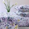 imageTribeca Living Azores Home Serena Printed Deep Pocket Sheet Set Cal King Multicolor SEREN110SHECKPurple