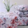 imageTribeca Living Azores Home Serena Printed Deep Pocket Sheet Set Cal King Multicolor SEREN110SHECKRed