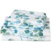 imageTribeca Living 120MFSHEETTWXCP UltraSoft Solid Deep Pocket 4Piece Sheet Set Twin XL Chili Pepper RedLeaves Multi