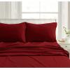 imageTribeca Living CHREVESNSHTW Deep Pocket Sheet Set Twin Xmas Eve SnowflakesCloud Blue