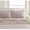 imageTribeca Living CHREVESNSHTW Deep Pocket Sheet Set Twin Xmas Eve SnowflakesOatmeal